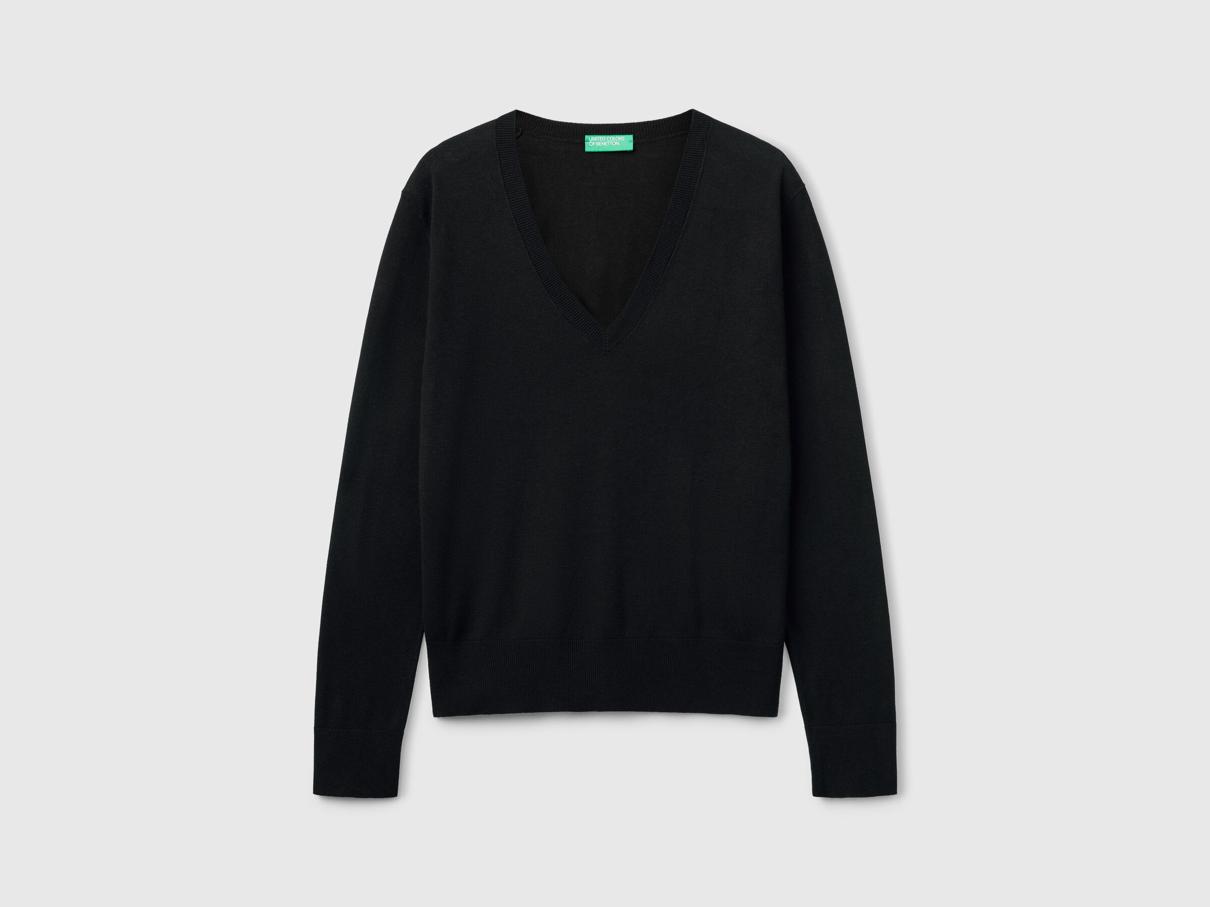 V NECK SWEATER L/S Women image number 5